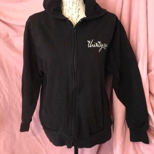 Thirty one hoodie with zipper